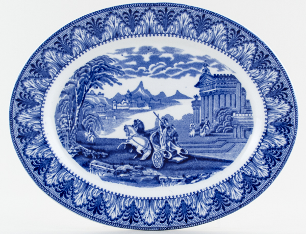 Platter small c1930s